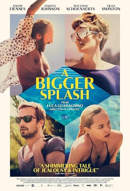 A Bigger Splash film posteri