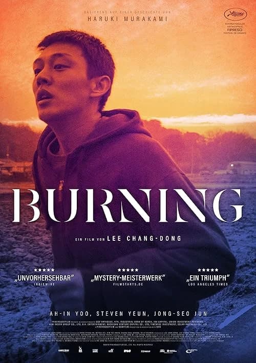 Burning film posteri