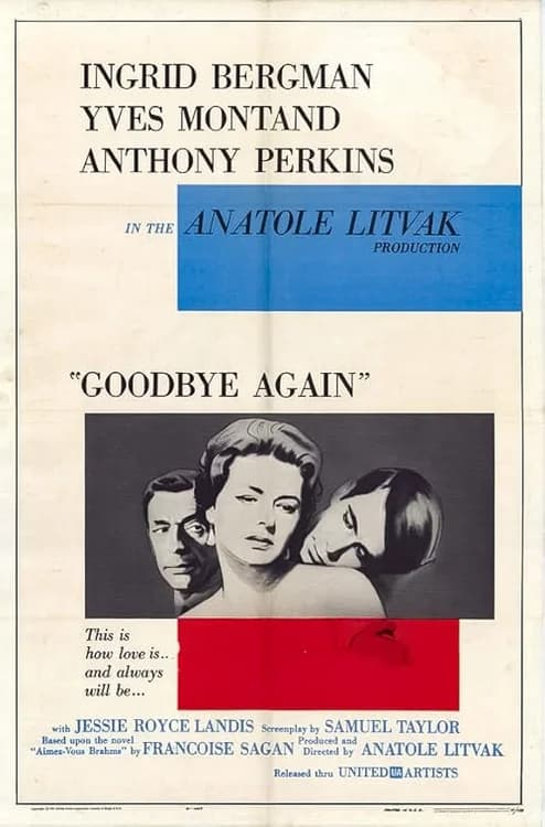 Goodbye Again film posteri