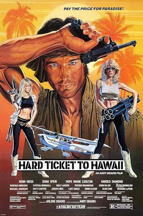 Hard Ticket to Hawaii film posteri