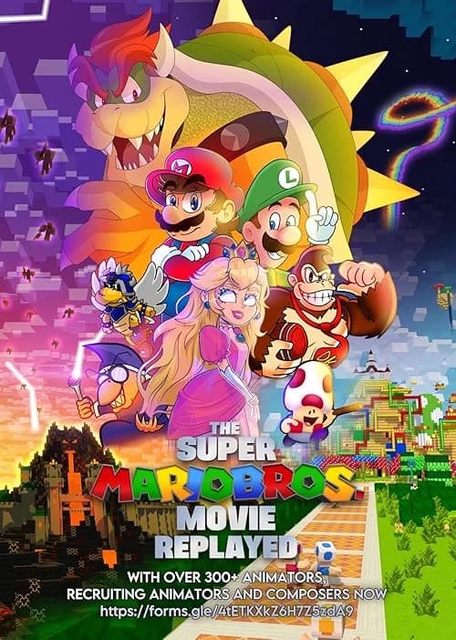 The Super Mario Bros. Movie: Replayed film posteri